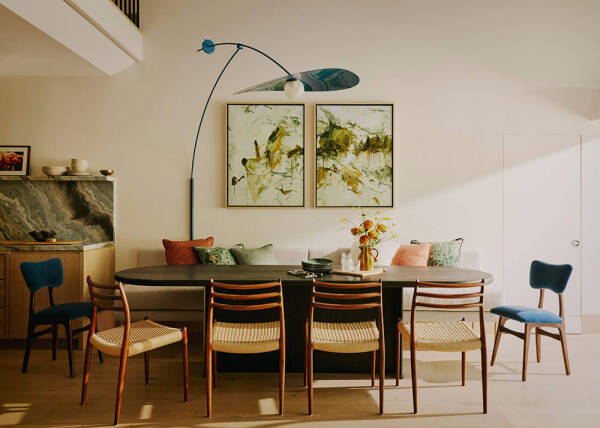 Тёплый и вдохновляющий интерьер семейного дома в Лондоне Тёплый и вдохновляющий интерьер семейного дома в Лондоне