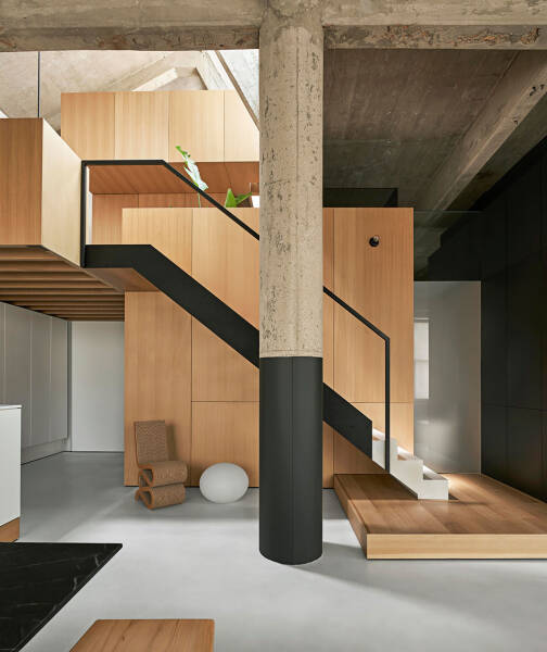 Красота индустриального пространства: лофт в бывшем заводском здании в Чикаго Красота индустриального пространства: лофт в бывшем заводском здании в Чикаго