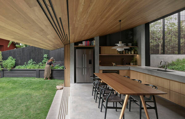 Человек и природа под одной крышей: дом в Брисбене Человек и природа под одной крышей: дом в Брисбене