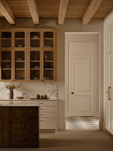 Великолепный интерьер вне времени для нового дома в Калифорнии Великолепный интерьер вне времени для нового дома в Калифорнии