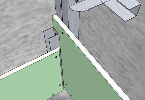 Гипсокартон: как самостоятельно сделать внутренний и внешний угол Гипсокартон: как самостоятельно сделать внутренний и внешний угол