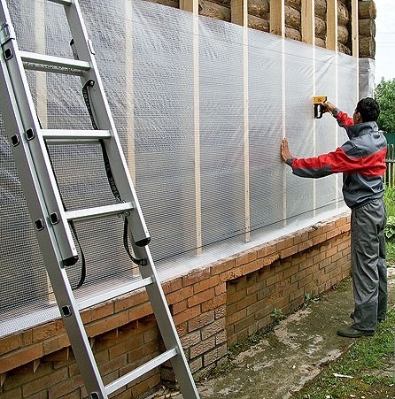 Дополнительное утепление стен деревянного дома Дополнительное утепление стен деревянного дома