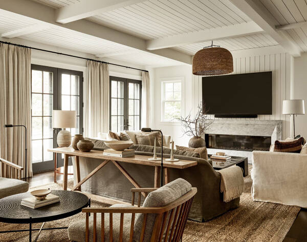 Ещё один уютный загородный коттедж от Becca Interiors Ещё один уютный загородный коттедж от Becca Interiors
