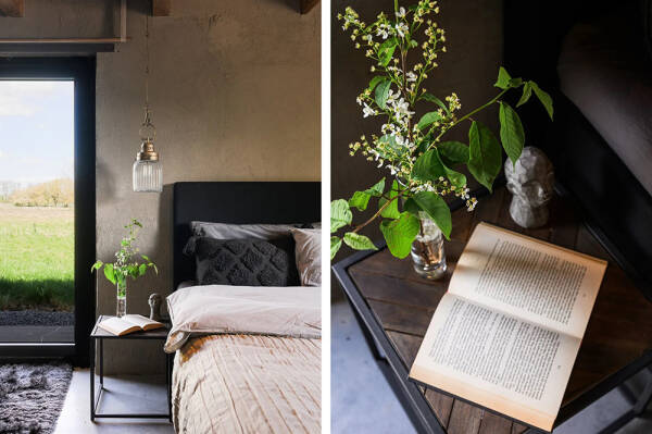 Стильный дом с чёрными элементами в декоре на месте старого амбара Стильный дом с чёрными элементами в декоре на месте старого амбара