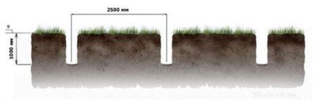 Установка маленького забора на участке Установка маленького забора на участке