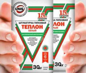 Гипсовая штукатурка Теплон