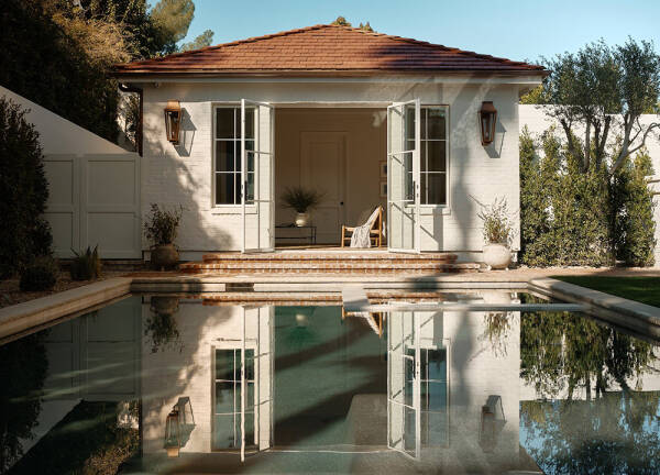 Великолепный интерьер вне времени для нового дома в Калифорнии Великолепный интерьер вне времени для нового дома в Калифорнии