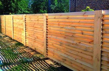 Заборы в стиле шале Заборы в стиле шале