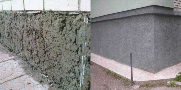 Как самостоятельно оштукатурить цоколь дома: пошаговая инструкция