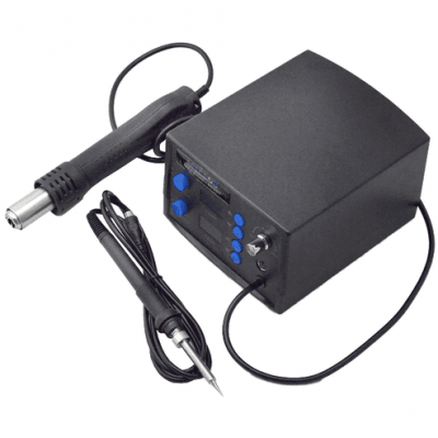 Паяльная станция с феном: полезный помощник для мастера Паяльная станция с феном: полезный помощник для мастера