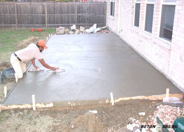 Укрепление бетонного пола