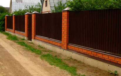 Заборы для частного дома Заборы для частного дома