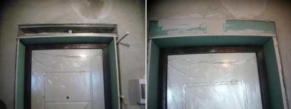 Самые популярные варианты отделки откосов входной двери изнутри