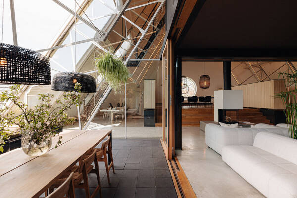 Невероятный лофт в здании бывшей церкви в Амстердаме Невероятный лофт в здании бывшей церкви в Амстердаме