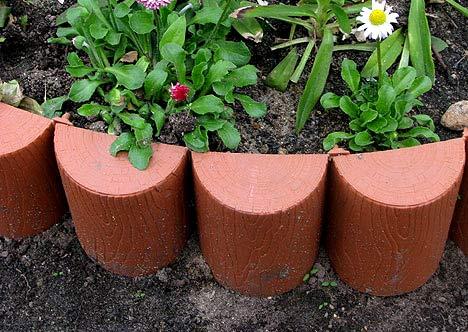 Пластиковые ограждения для грядок