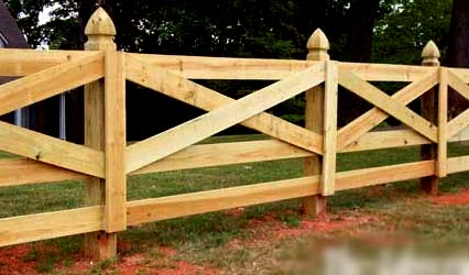 Заборы в стиле ранчо Заборы в стиле ранчо