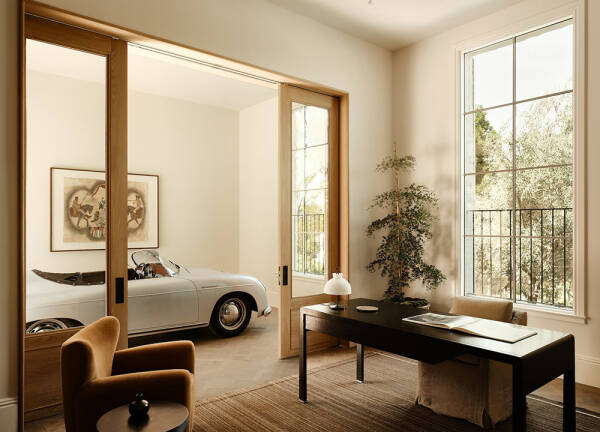 Великолепный интерьер вне времени для нового дома в Калифорнии Великолепный интерьер вне времени для нового дома в Калифорнии