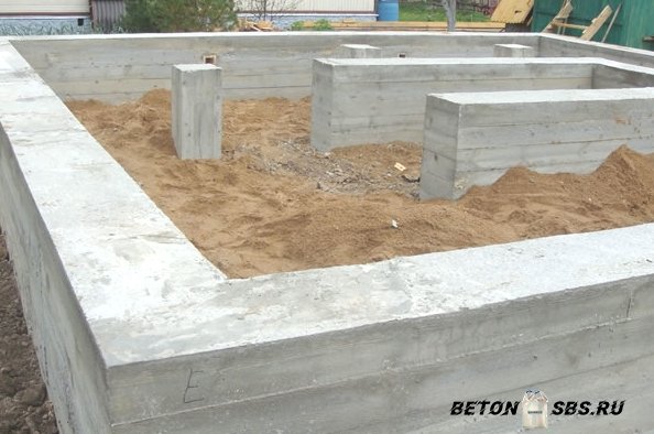 Устройство ленточного фундамента на пучинистых грунтах Устройство ленточного фундамента на пучинистых грунтах