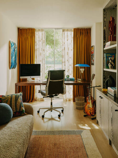 Тёплый и вдохновляющий интерьер семейного дома в Лондоне Тёплый и вдохновляющий интерьер семейного дома в Лондоне