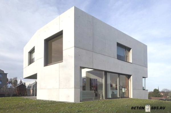 Выгоды строительства дома из бетона