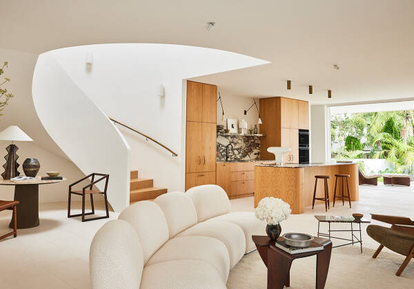 Вдохновляющий интерьер пляжного дома в Австралии с изящными тёплыми акцентами Вдохновляющий интерьер пляжного дома в Австралии с изящными тёплыми акцентами