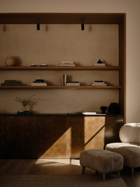 Великолепный интерьер вне времени для нового дома в Калифорнии Великолепный интерьер вне времени для нового дома в Калифорнии