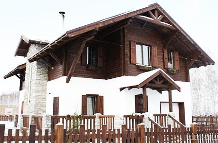 Заборы в стиле шале Заборы в стиле шале