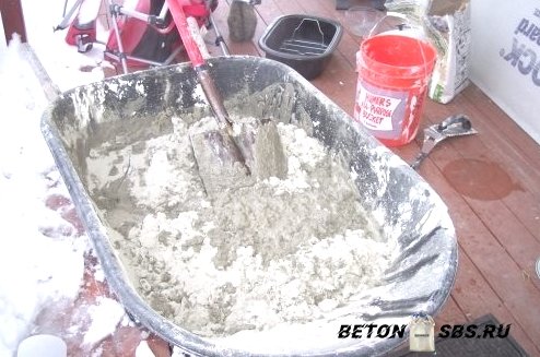 Изготовление бетонной консистенции Изготовление бетонной консистенции
