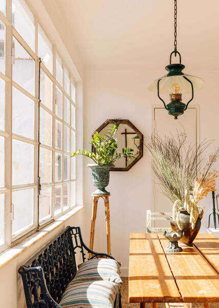 Квартира в Лиссабоне как экспозиция оригинального винтажного декора Квартира в Лиссабоне как экспозиция оригинального винтажного декора