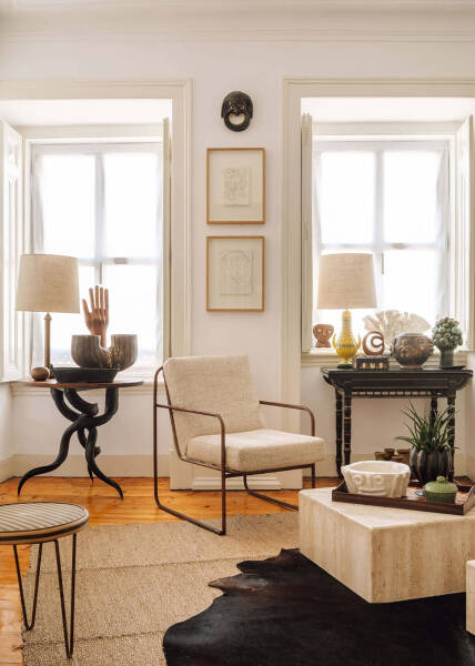 Квартира в Лиссабоне как экспозиция оригинального винтажного декора Квартира в Лиссабоне как экспозиция оригинального винтажного декора