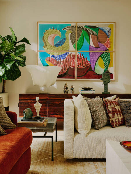 Тёплый и вдохновляющий интерьер семейного дома в Лондоне Тёплый и вдохновляющий интерьер семейного дома в Лондоне