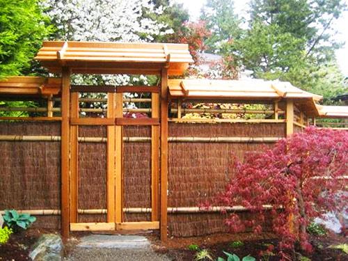 Заборы в японском стиле Заборы в японском стиле