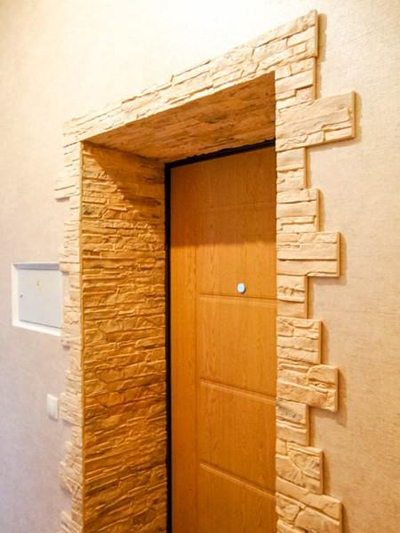 Варианты отделки откосов для входных дверей Варианты отделки откосов для входных дверей