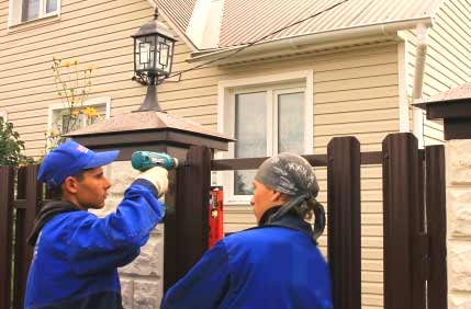 Как сделать калитку и ворота из металлического штакетника Как сделать калитку и ворота из металлического штакетника