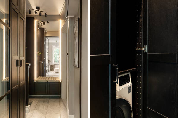 Стильная небольшая квартира в Стокгольме с уютными современными интерьерами (64 кв. м) Стильная небольшая квартира в Стокгольме с уютными современными интерьерами (64 кв. м)