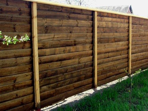 Строительство деревянных заборов лесенкой Строительство деревянных заборов лесенкой