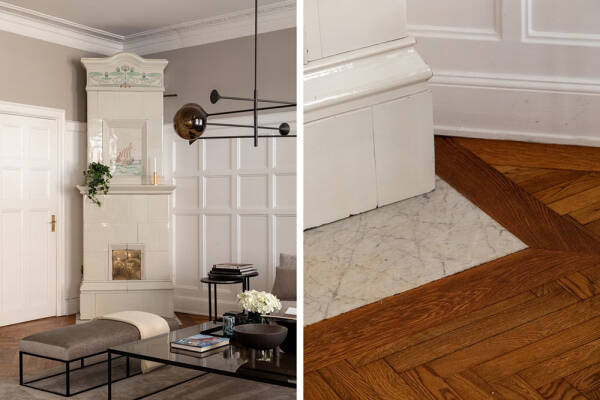 Строгая и стильная современная классика в Стокгольме