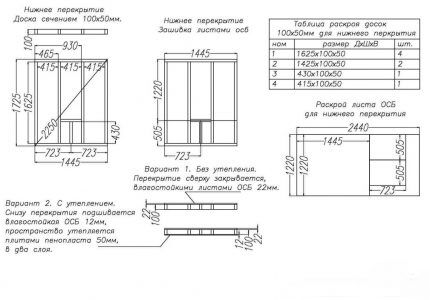 Чертеж дачного туалета: популярные схемы постройки для самостоятельного проекта Чертеж дачного туалета: популярные схемы постройки для самостоятельного проекта