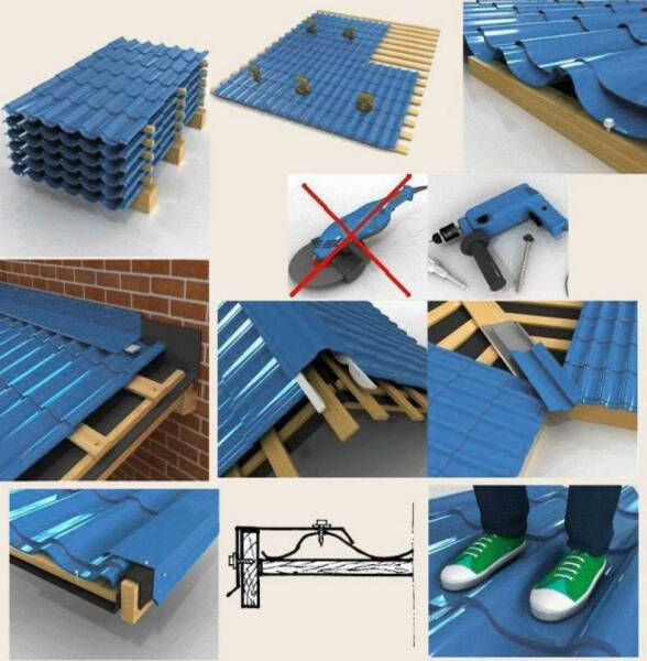 Опытные кровельщики делятся советами: как правильно установить односкатную крышу из черепицы и металлочерепицы Опытные кровельщики делятся советами: как правильно установить односкатную крышу из черепицы и металлочерепицы