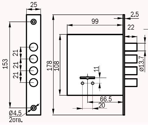 Замки для калитки из профнастила