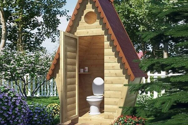 Чертеж дачного туалета: популярные схемы постройки для самостоятельного проекта Чертеж дачного туалета: популярные схемы постройки для самостоятельного проекта