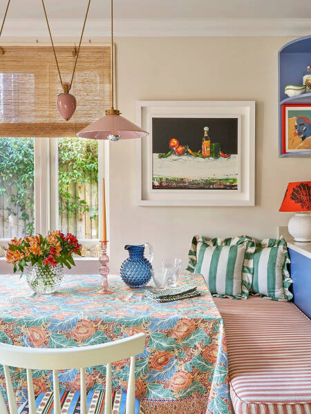 Нежные цветочные мотивы в интерьерах красивого английского дома Нежные цветочные мотивы в интерьерах красивого английского дома