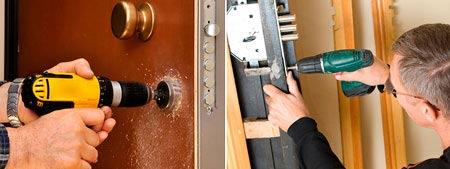 Врезные замки на калитку