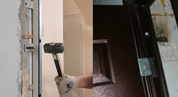 Хронологический порядок установки входных металлических дверей Хронологический порядок установки входных металлических дверей