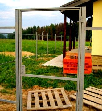 Металлические калитки