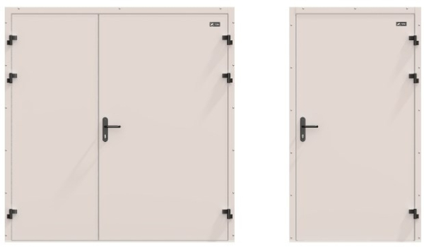 Разновидности входных железных дверей