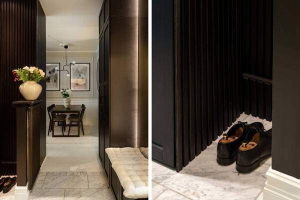 Стильная небольшая квартира в Стокгольме с уютными современными интерьерами (64 кв. м) Стильная небольшая квартира в Стокгольме с уютными современными интерьерами (64 кв. м)