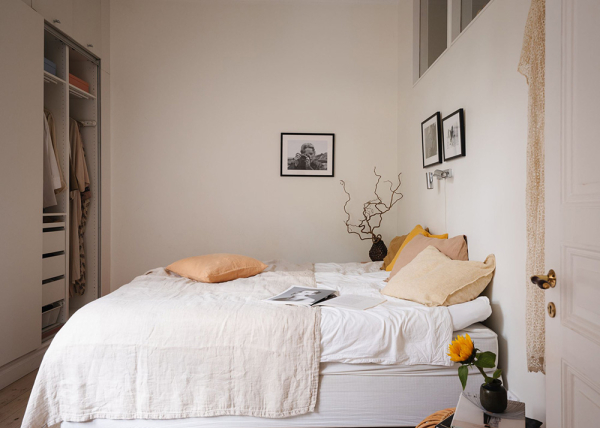 Арочные окна и тёплые оттенки: квартира на первом этаже в Стокгольме (66 кв. м) Арочные окна и тёплые оттенки: квартира на первом этаже в Стокгольме (66 кв. м)