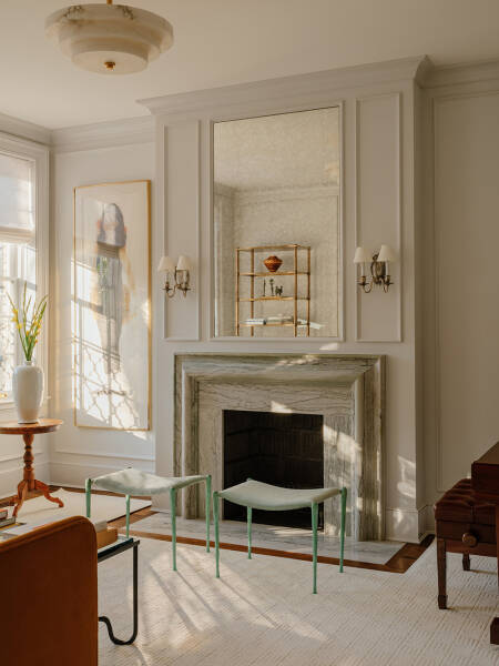 Яркий дизайн 100-летнего дома в Вашингтоне для молодой семьи Яркий дизайн 100-летнего дома в Вашингтоне для молодой семьи