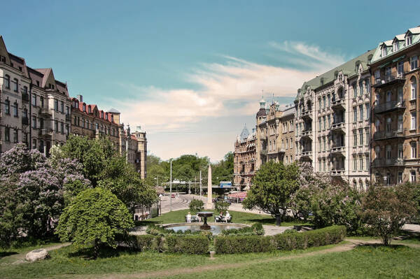 Маленькая вартира в Гетеборге с мягкими интерьерами и антресолью (30 кв. м) Маленькая вартира в Гетеборге с мягкими интерьерами и антресолью (30 кв. м)